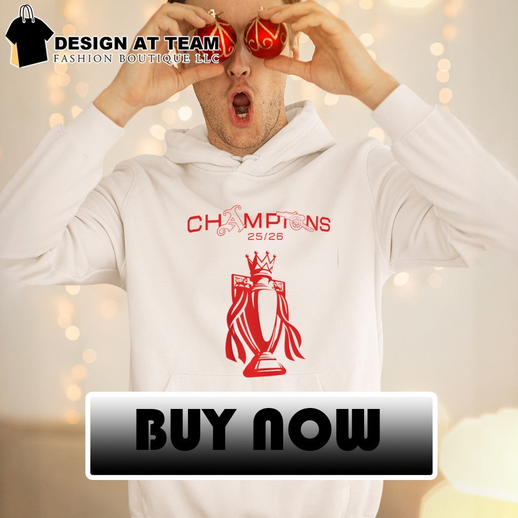 Arsenal Premier League Champions 2025 26 North London Champions shirt