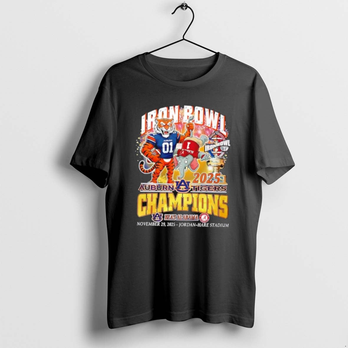 Official Auburn Tigers Iron Bowl Champions 2025 Beat Alabama T-Shirts, Hoodie, Sweatshirt | PrintMintTees.com