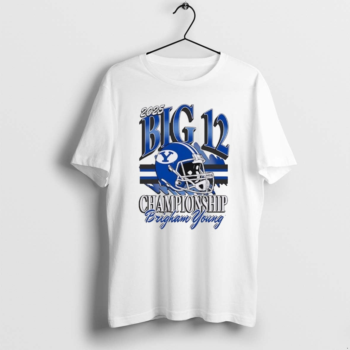 Official Byu Cougars 2025 Big 12 Championship Helmet Christmas Christmas T-Shirts, Hoodie, Sweatshirt | PrintMintTees.com