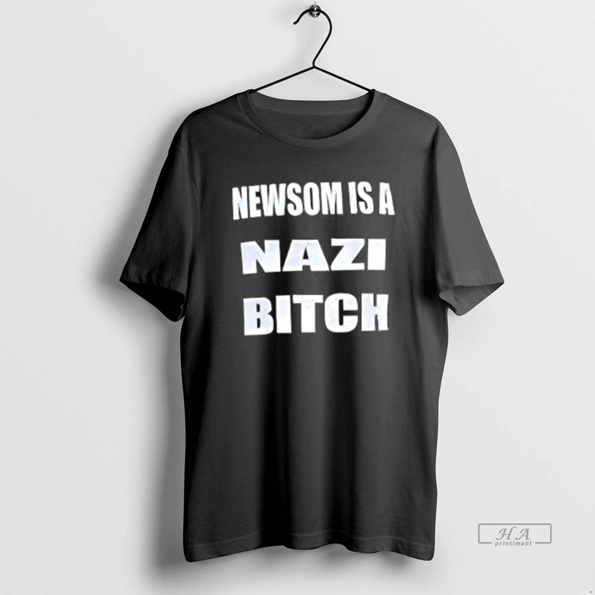 Official Back Newsom Is A Nazi Bitch T-Shirts, Hoodie, Sweatshirt | PrintMintTees.com