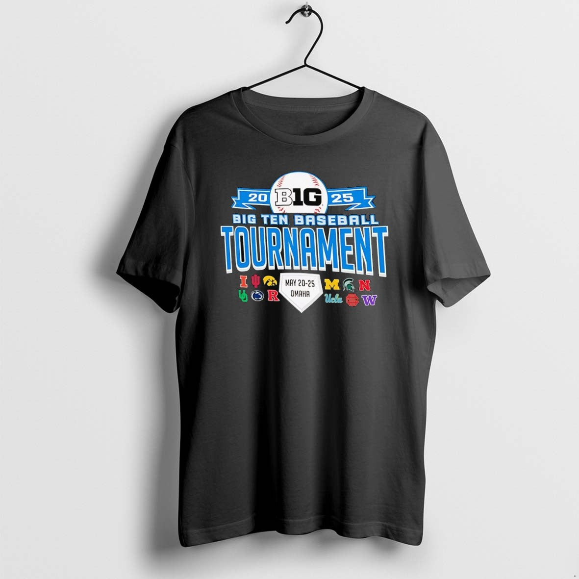 Official Big Ten Baseball Tournament 2025 T-Shirts, Hoodie, Sweatshirt | PrintMintTees.com