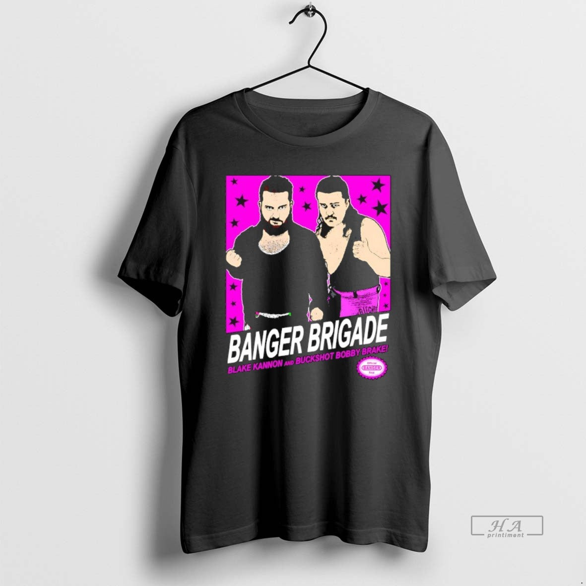 Official Blake Kannon And Buckshot Bobby Brake Banger Brigade Nes T-Shirts, Hoodie, Sweatshirt | PrintMintTees.com