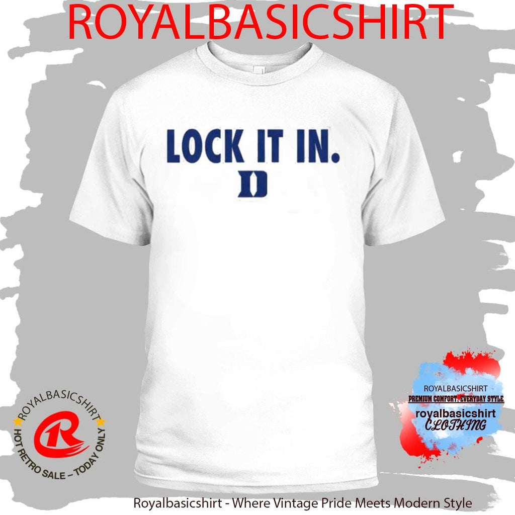 Official Blue Devils Lock It In March Madness 2026 Shirt