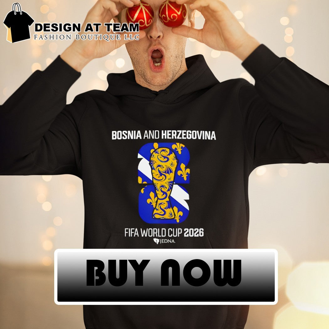 Bosnia Herzegovina World Cup 2026 Bosnia Lilium Bosniacum Trophy shirt