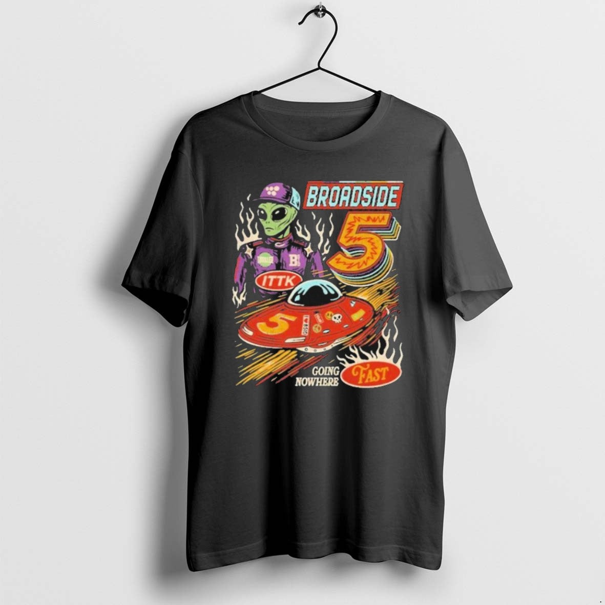 Official Broadside Going Nowhere Nascar Star Alien T-Shirts, Hoodie, Sweatshirt | PrintMintTees.com