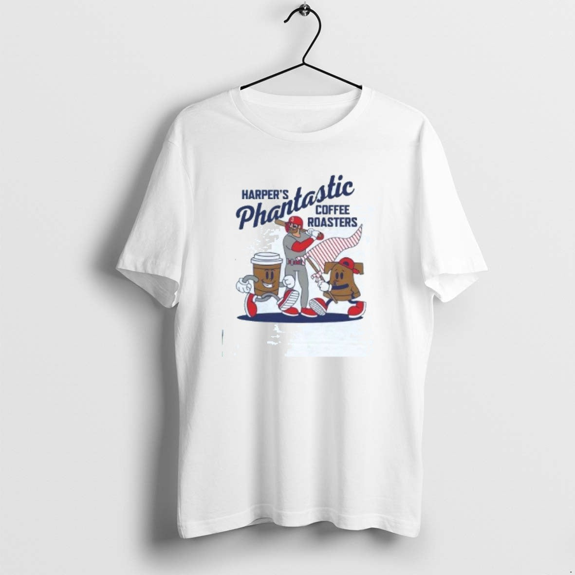 Official Bryce Harpers Phantastic Coffee Cartoon Philadelphia Phillies T-Shirts, Hoodie, Sweatshirt | PrintMintTees.com