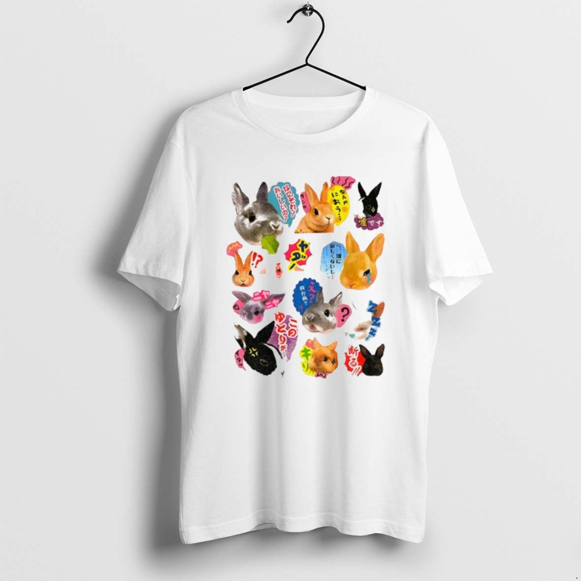 Official Bunny 90s Harajuku Japanese Graphic T-Shirts, Hoodie, Sweatshirt | PrintMintTees.com