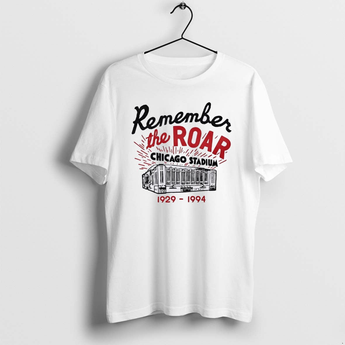 Official Chicago Blackhawks Remember The Roar Chicago Stadium Christmas Christmas T-Shirts, Hoodie, Sweatshirt