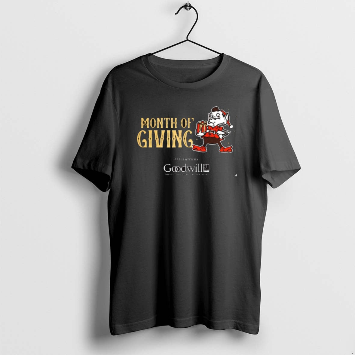 Official Cleveland Browns Month Of Giving Goodwill 2025 T-Shirts, Hoodie, Sweatshirt | PrintMintTees.com