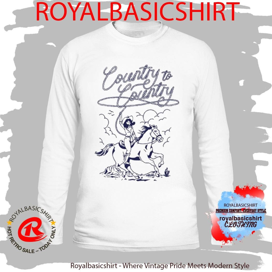 Official Country To Country 2026 Tour Rodeo Rider Shirt
