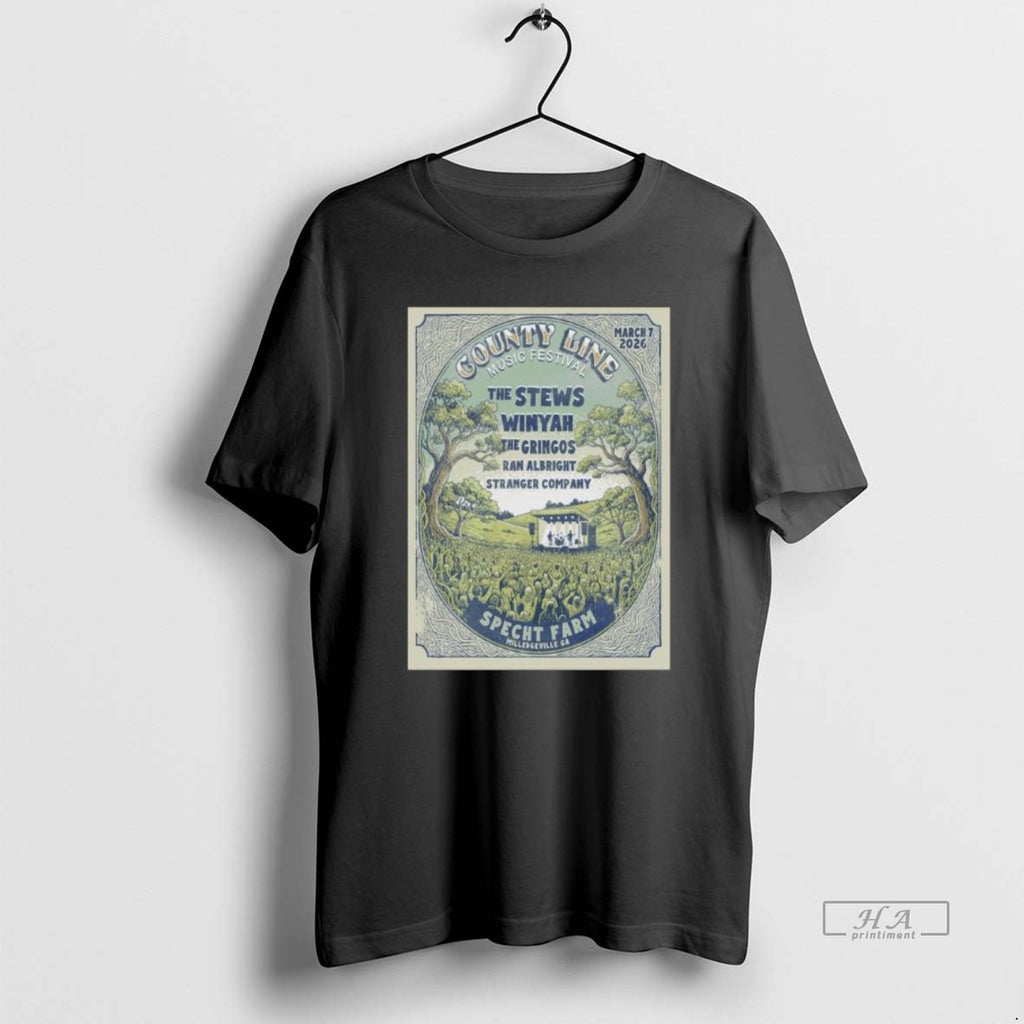 Official County Line Music Festival Milledgeville Ga March 7 2026 Concert T-Shirts, Hoodie, Sweatshirt | PrintMintTees.com