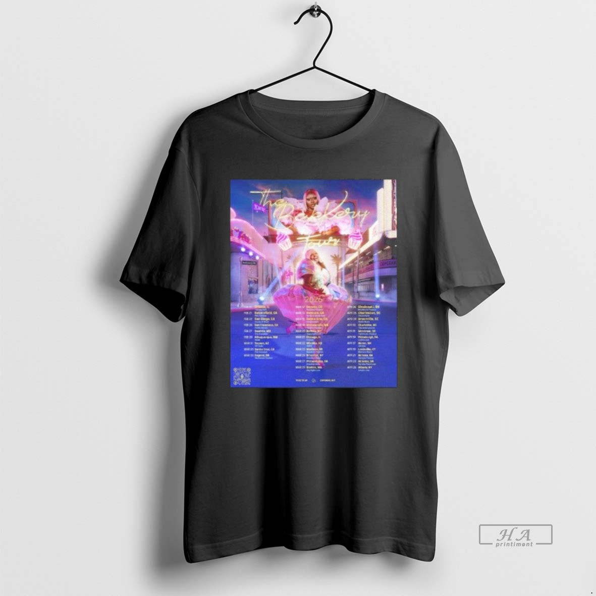 Official Cupcakke The Bakery Tour 2026 North American Schedule Dates T-Shirts, Hoodie, Sweatshirt | PrintMintTees.com