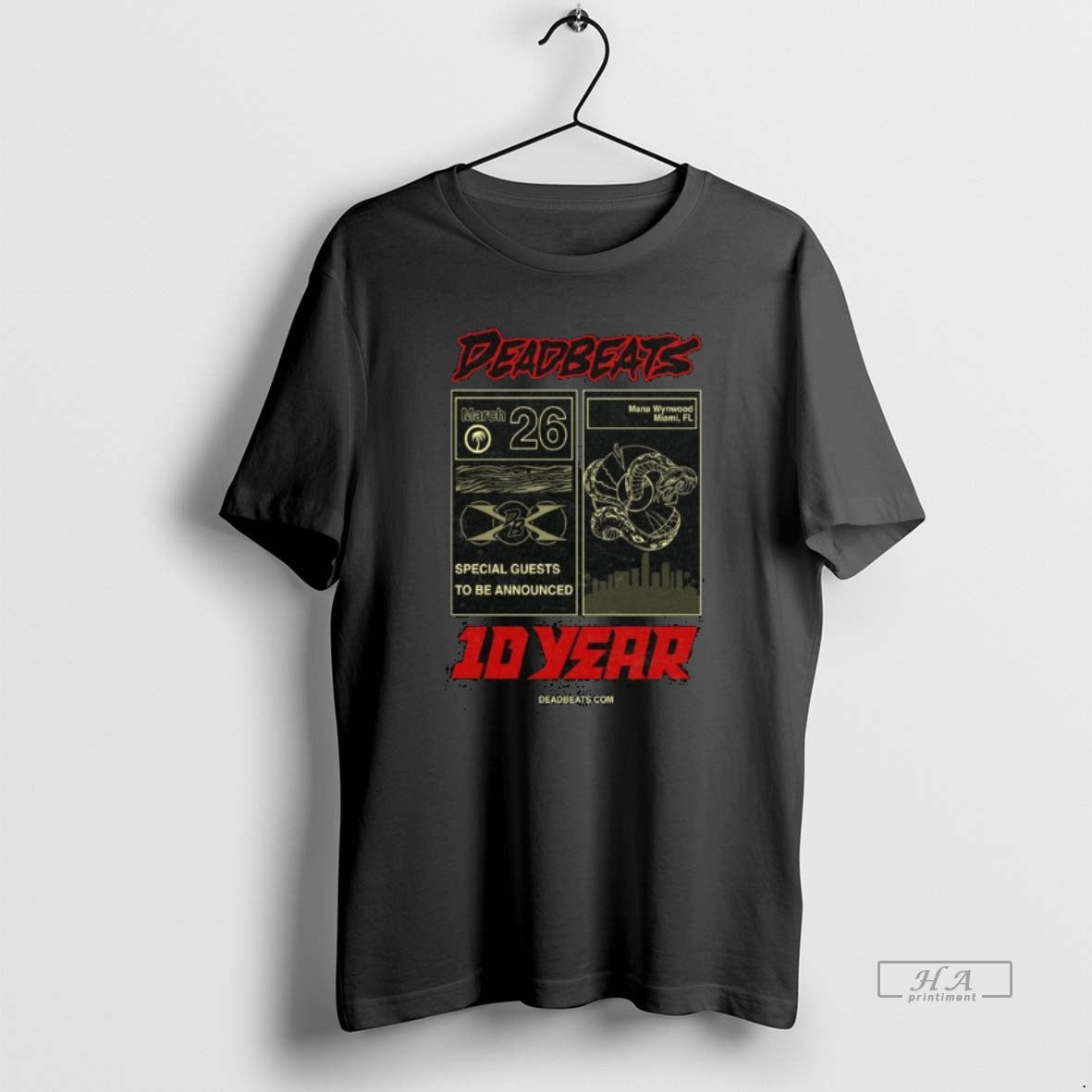 Official Deadbeats Mana Wynwood Miami Fl March 26 2026 Concert T-Shirts, Hoodie, Sweatshirt | PrintMintTees.com