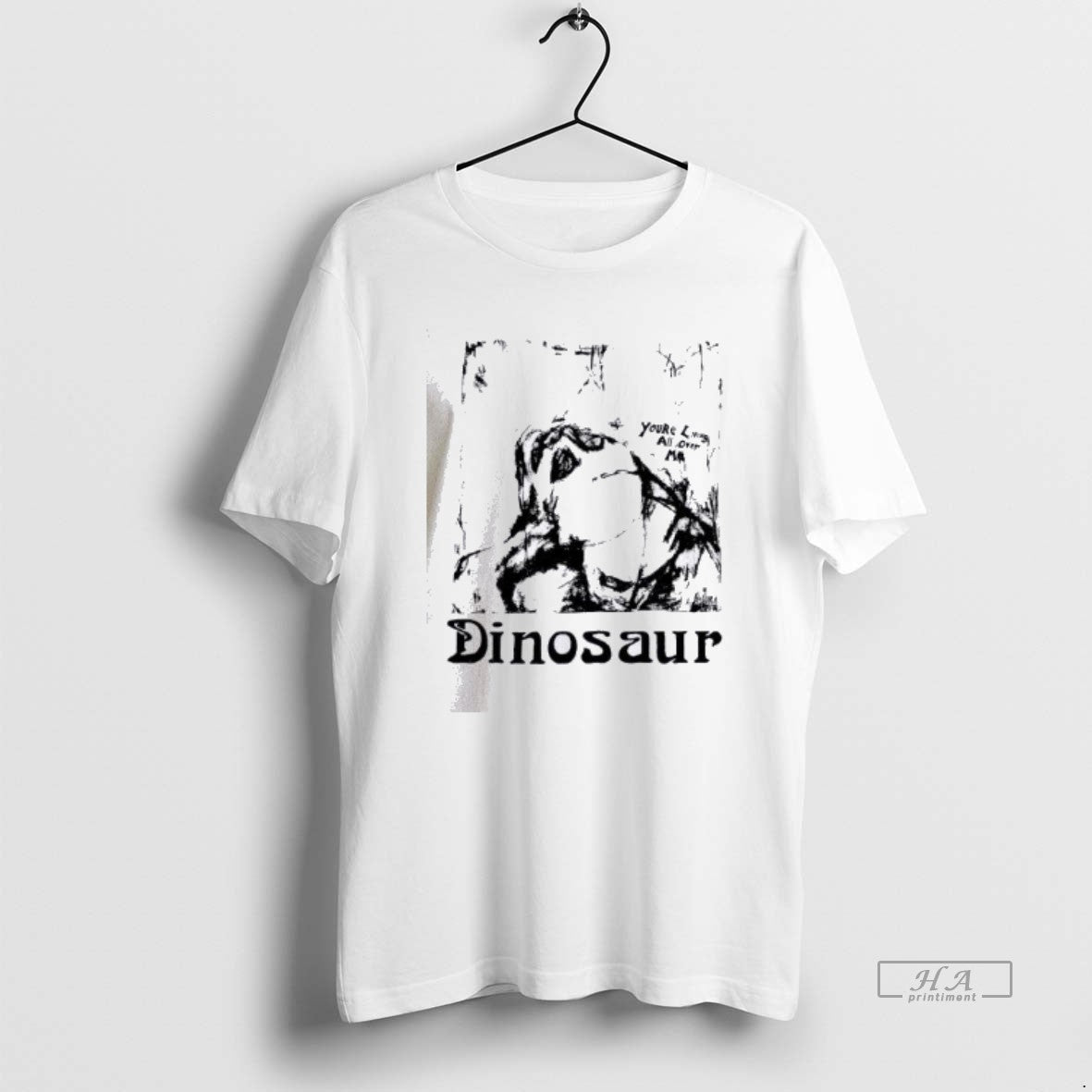 Official Dinosaur Youre Living All Over Me Long Vintage T-Shirts, Hoodie, Sweatshirt