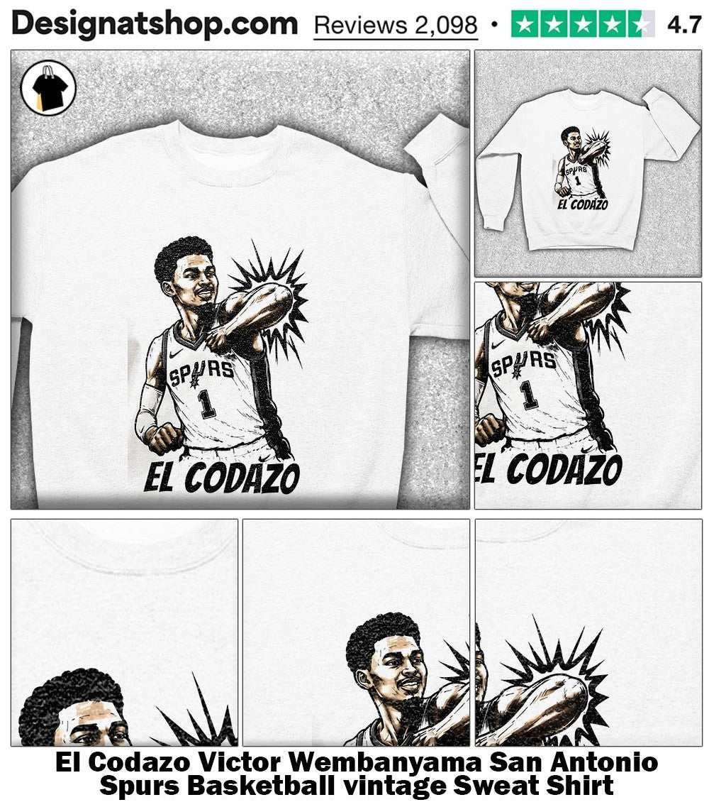 El Codazo Victor Wembanyama San Antonio Spurs Basketball vintage shirt