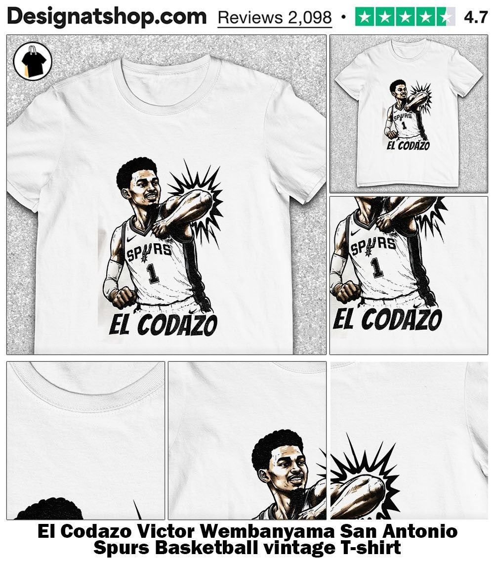 El Codazo Victor Wembanyama San Antonio Spurs Basketball vintage shirt