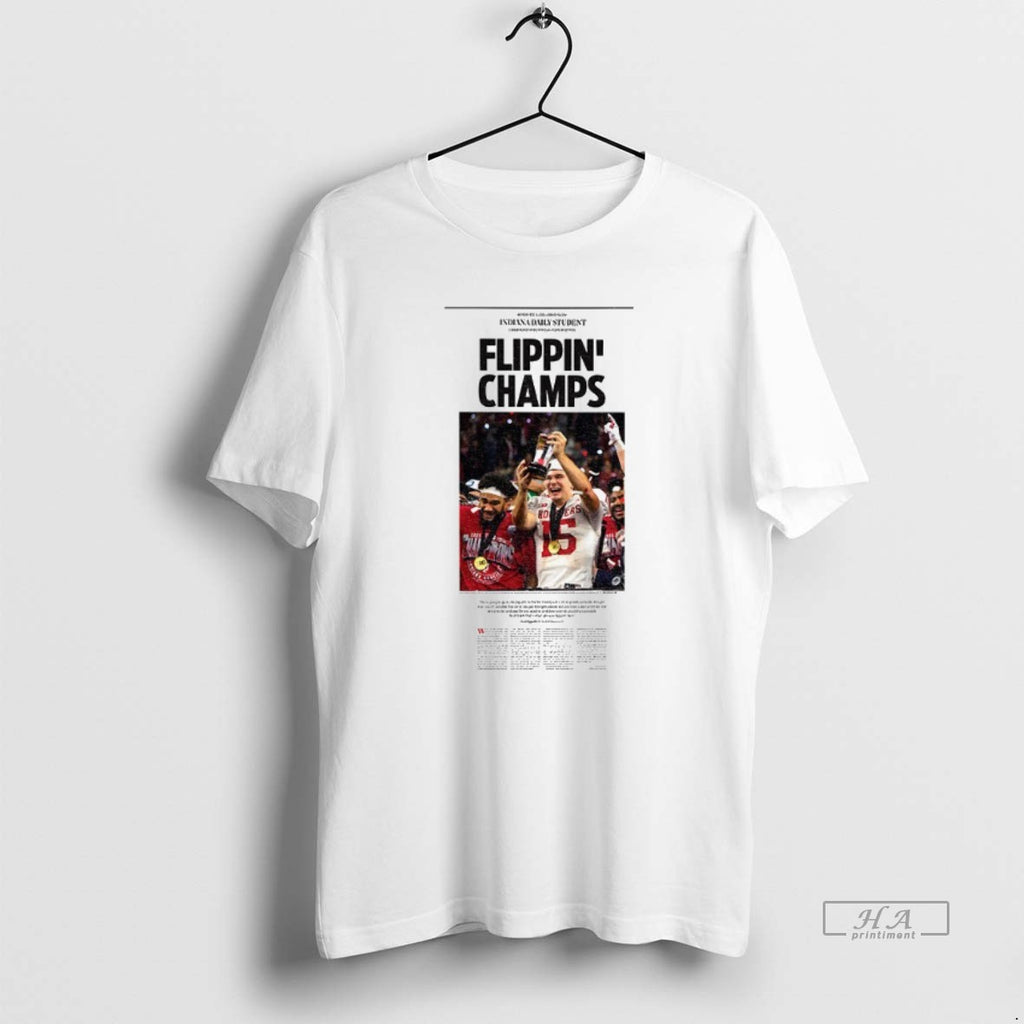 Official Flippin Champs 2025 Indiana Football 13 0 Perfection Big 10 Champions T-Shirts, Hoodie, Sweatshirt