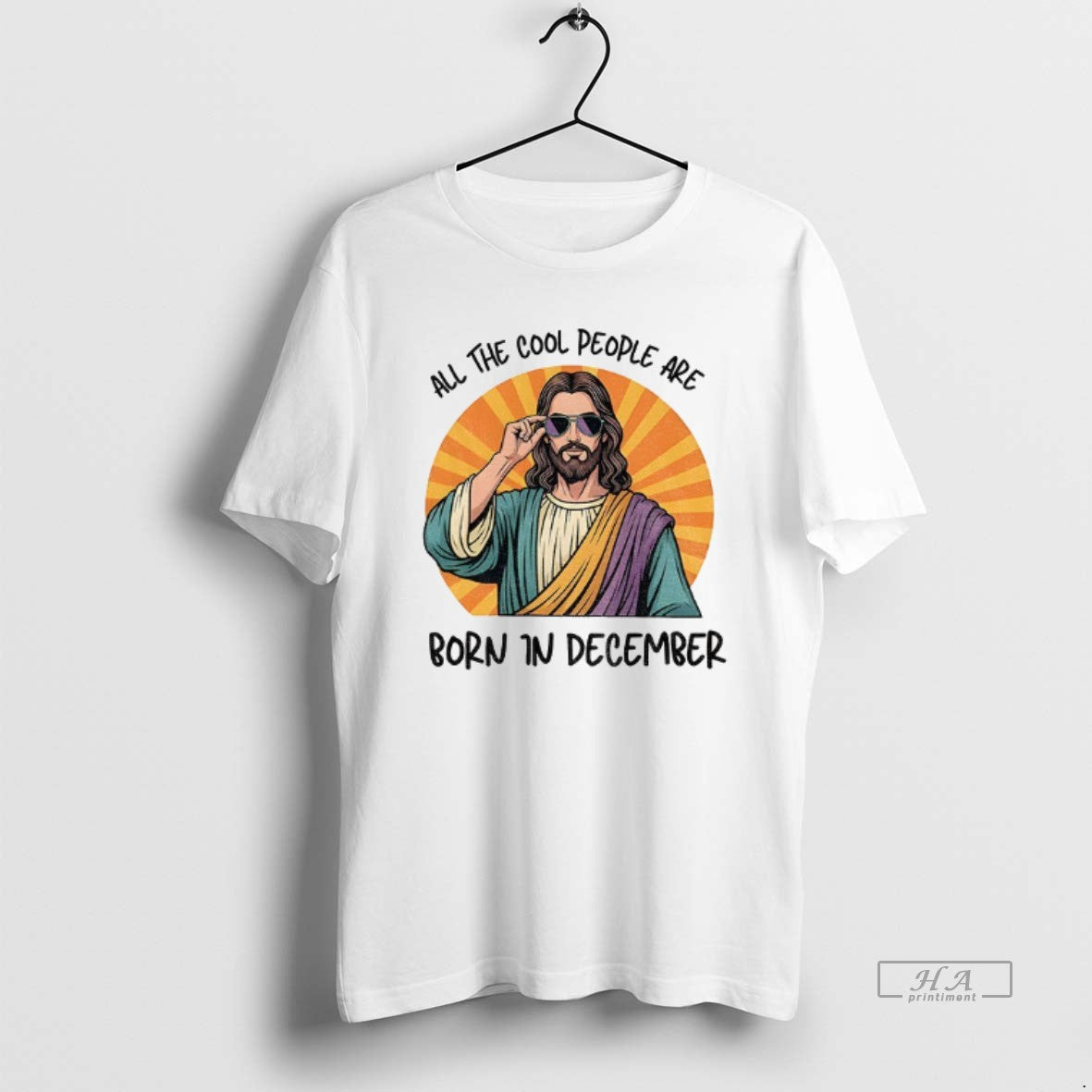 Official Funny Jesus Christmas All The Cool People Are Born In December T-Shirts, Hoodie, Sweatshirt | PrintMintTees.com