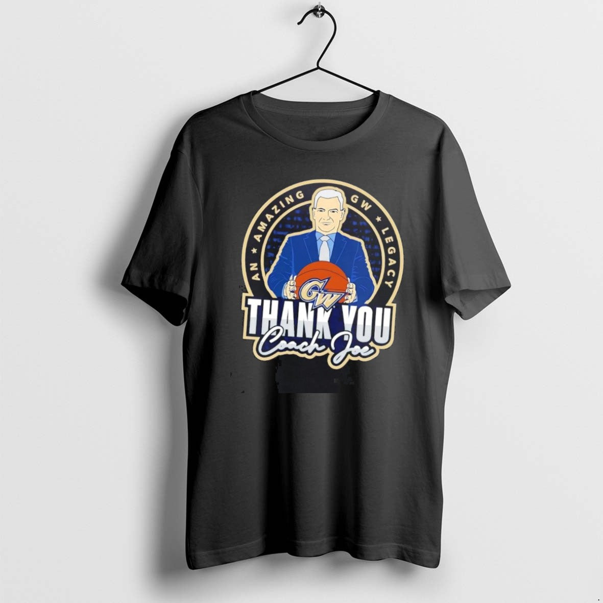 Official George Washington Revolutionaries Thank You Coach Joe T-Shirts, Hoodie, Sweatshirt | PrintMintTees.com