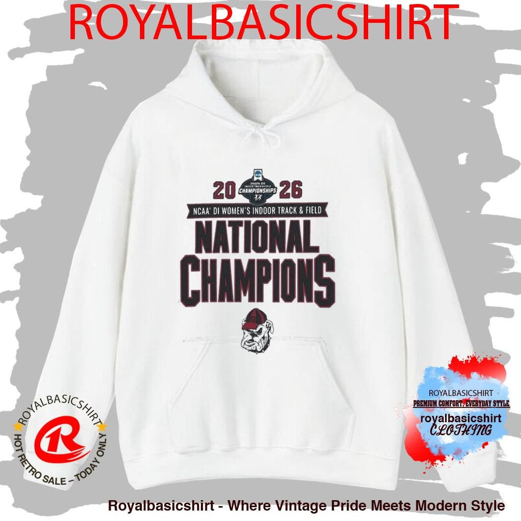 Official Georgia Bulldogs 2026 NCAA Women’S Indoor Track &amp; Field Shirt