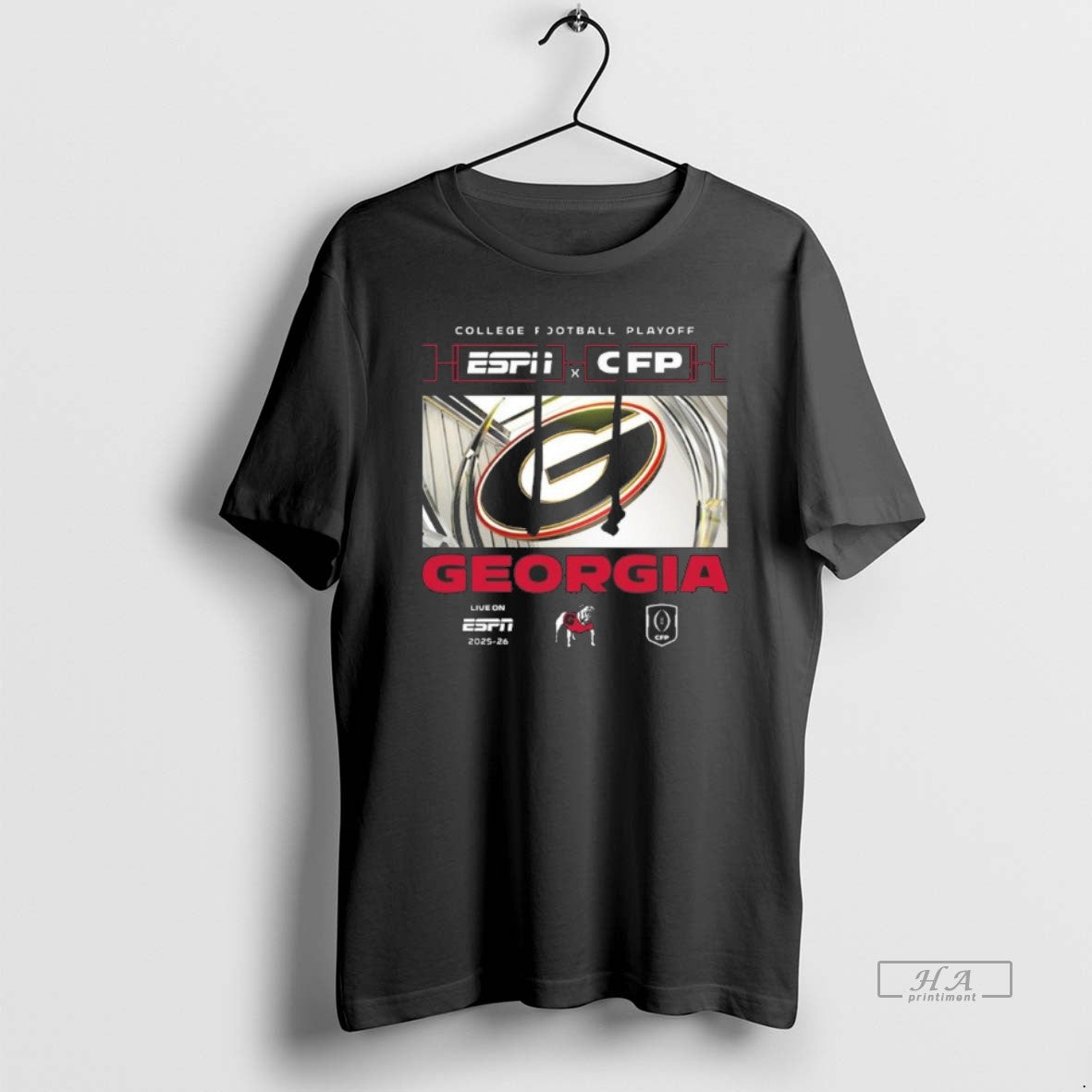 Official Georgia Bulldogs Espn X Cfp Window T-Shirts, Hoodie, Sweatshirt | PrintMintTees.com