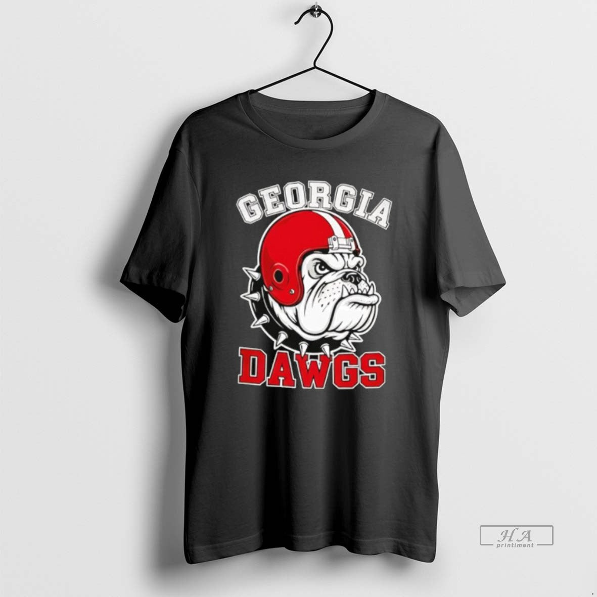 Official Georgia Bulldogs Mascot Helmet Graphic T-Shirts, Hoodie, Sweatshirt | PrintMintTees.com