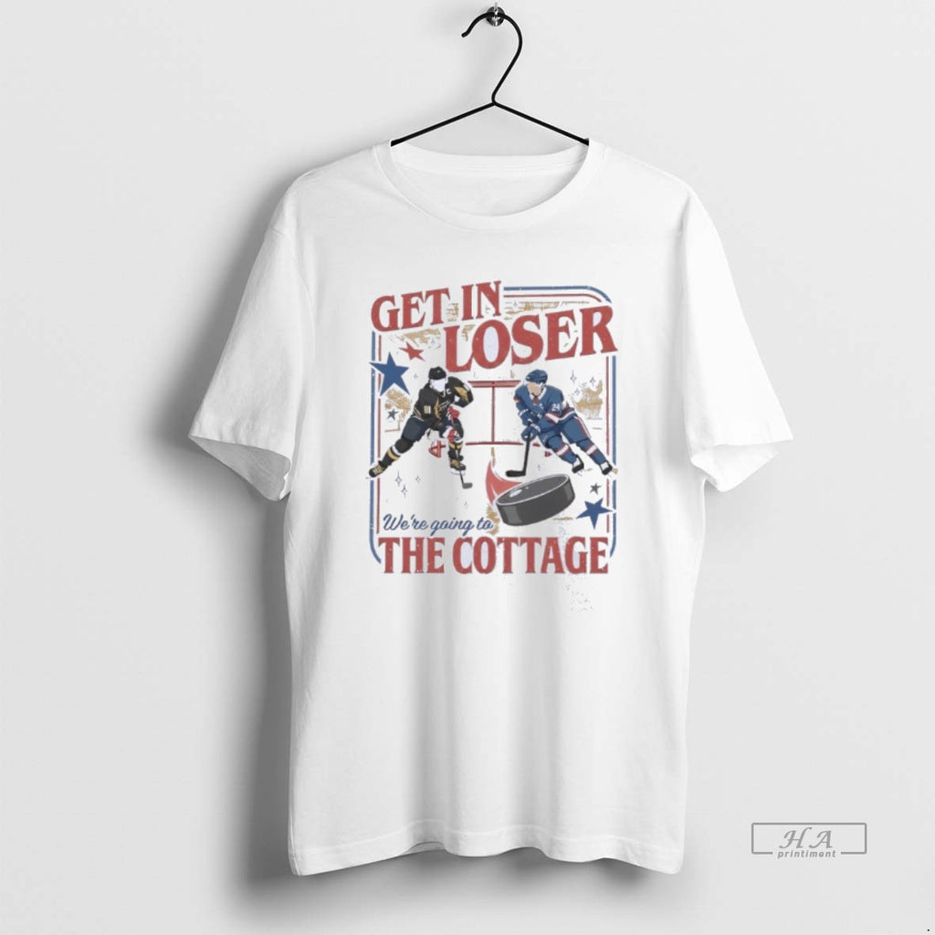Official Get Loser We Are Going Cottage Heated Rivalry T-Shirts, Hoodie, Sweatshirt