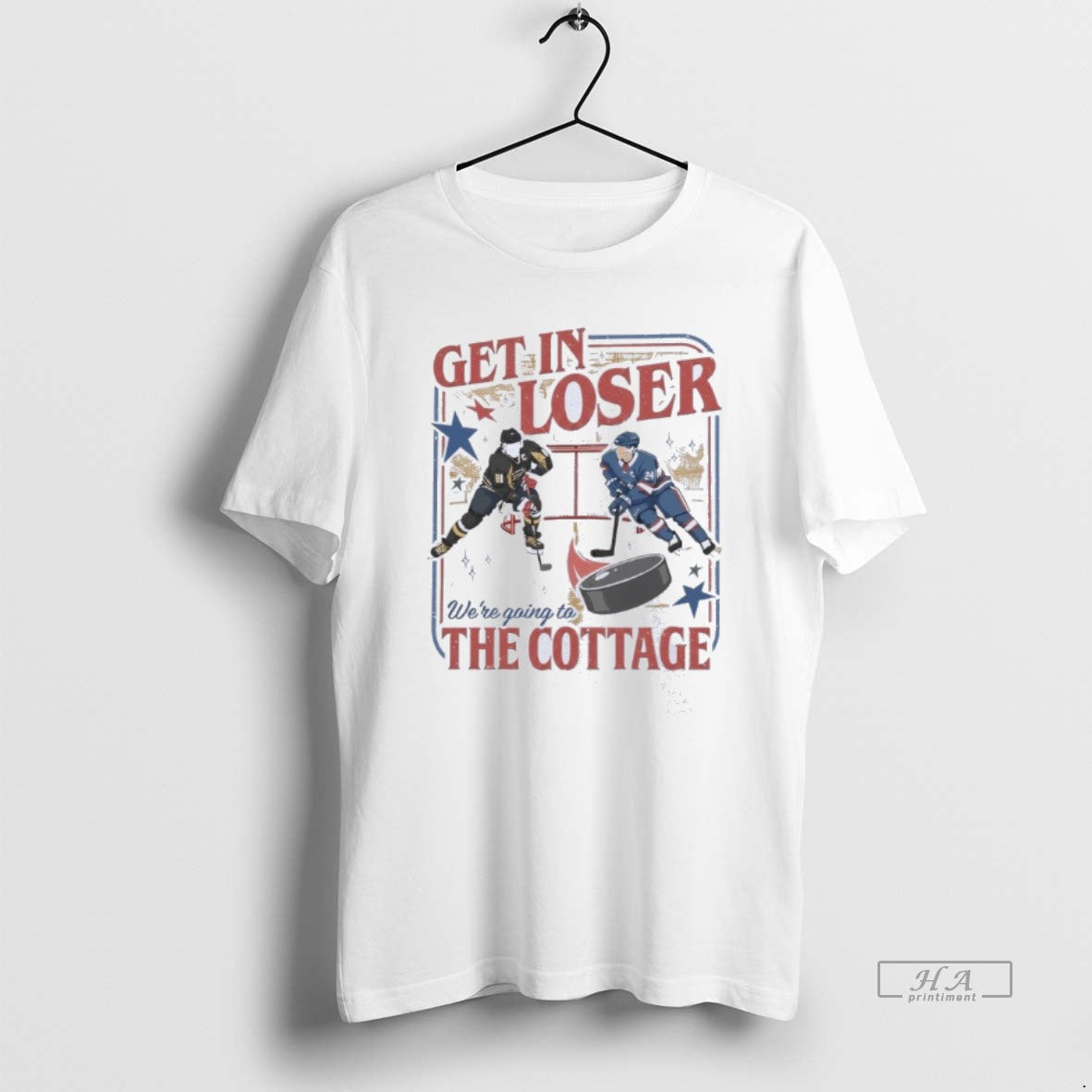 Official Get Loser We Are Going Cottage Heated Rivalry T-Shirts, Hoodie, Sweatshirt