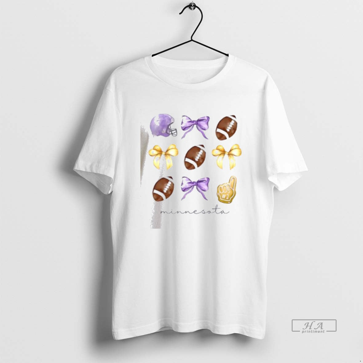 Official Go Minnesota Football Helmet Bow 1 Fan Graphic Team Spirit T-Shirts, Hoodie, Sweatshirt | PrintMintTees.com