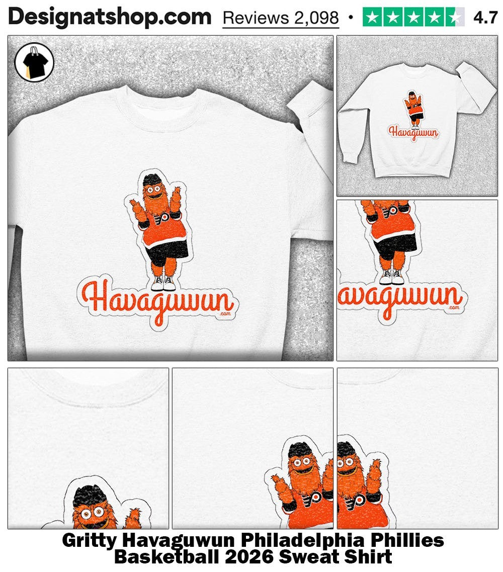 Gritty Havaguwun Philadelphia Phillies Basketball 2026 shirt