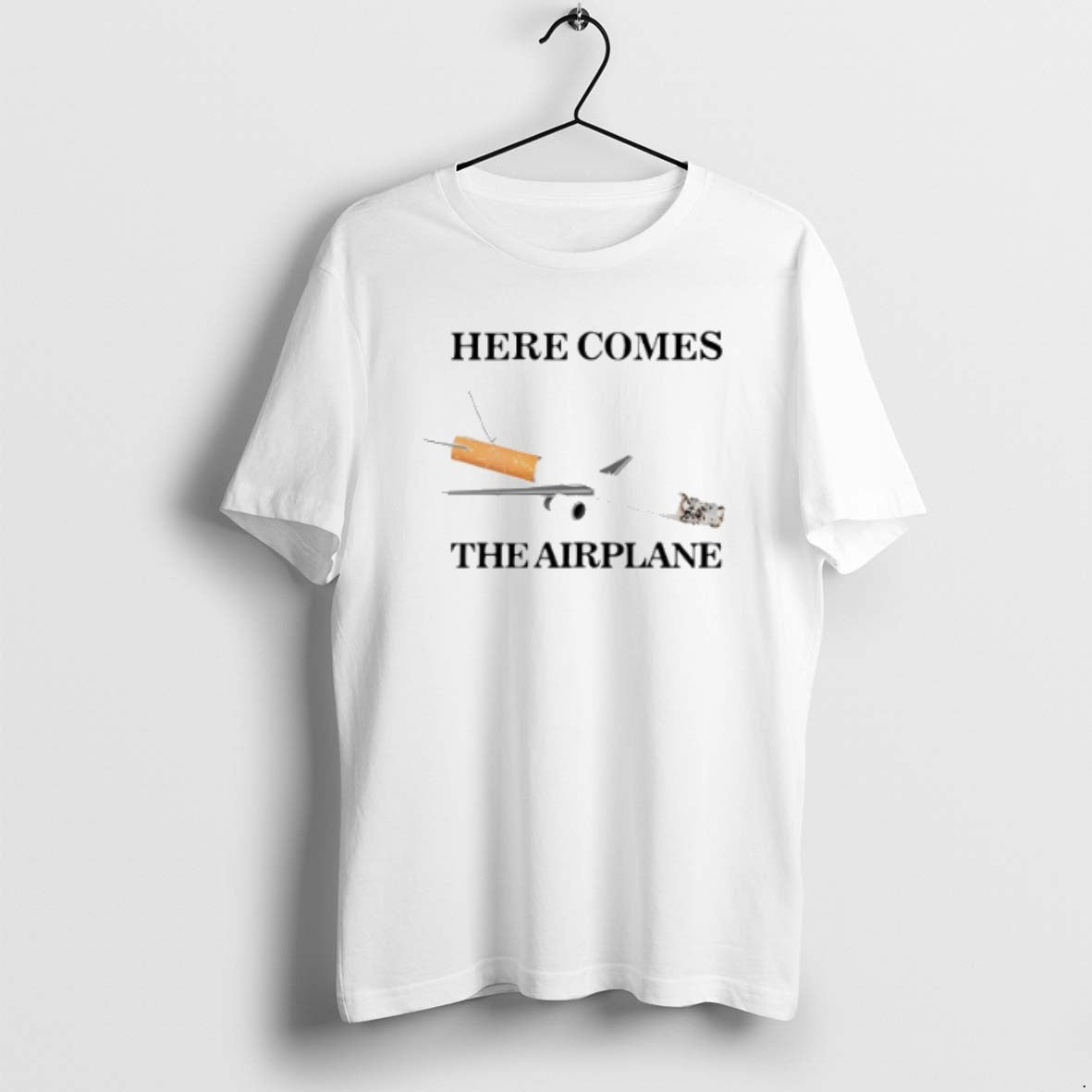 Official Here Comes The Airplane Cigarette T-Shirts, Hoodie, Sweatshirt | PrintMintTees.com