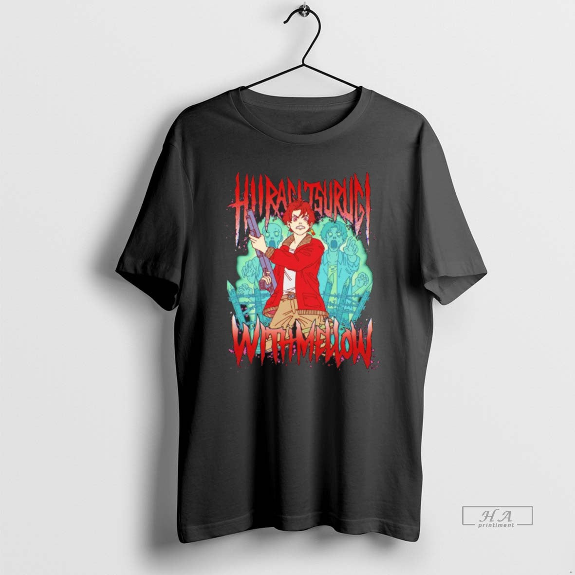 Official Hiiragi Tsubaki X Call Of Duty Zombie T-Shirts, Hoodie, Sweatshirt | PrintMintTees.com