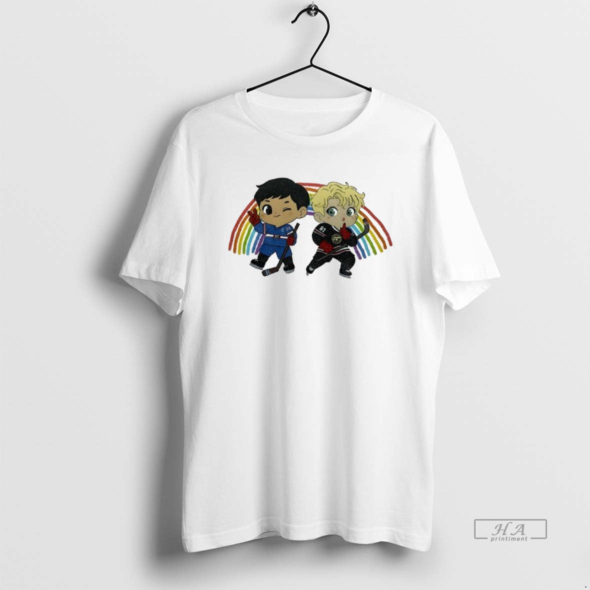 Official Hollanov Pride Heated Rivalry Chibi T-Shirts, Hoodie, Sweatshirt | PrintMintTees.com