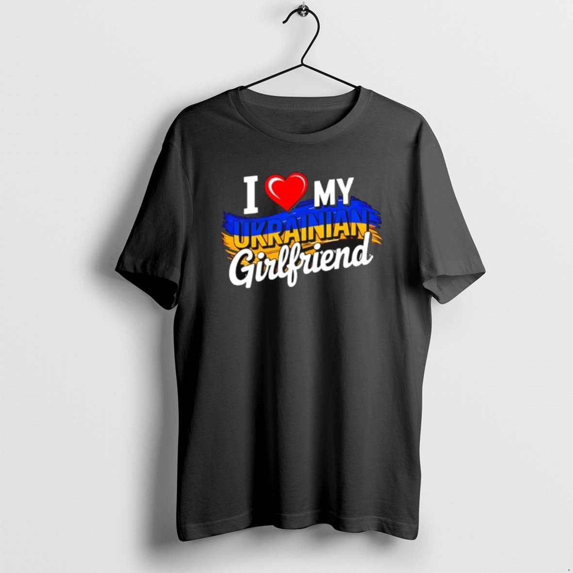 Official I Love My Ukrainian Girlfriend In Heart T-Shirts, Hoodie, Sweatshirt | PrintMintTees.com