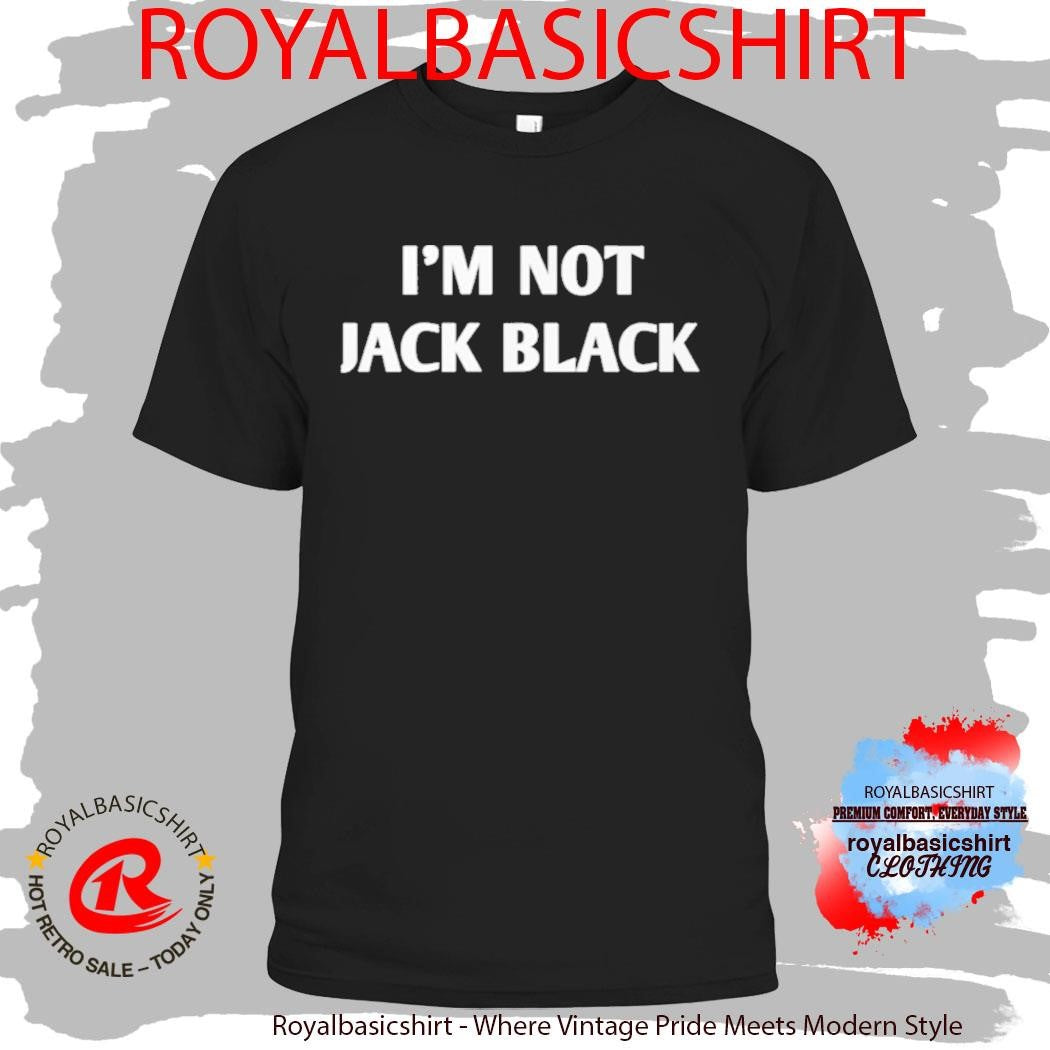 Official I’m Not Jack Back Shirt