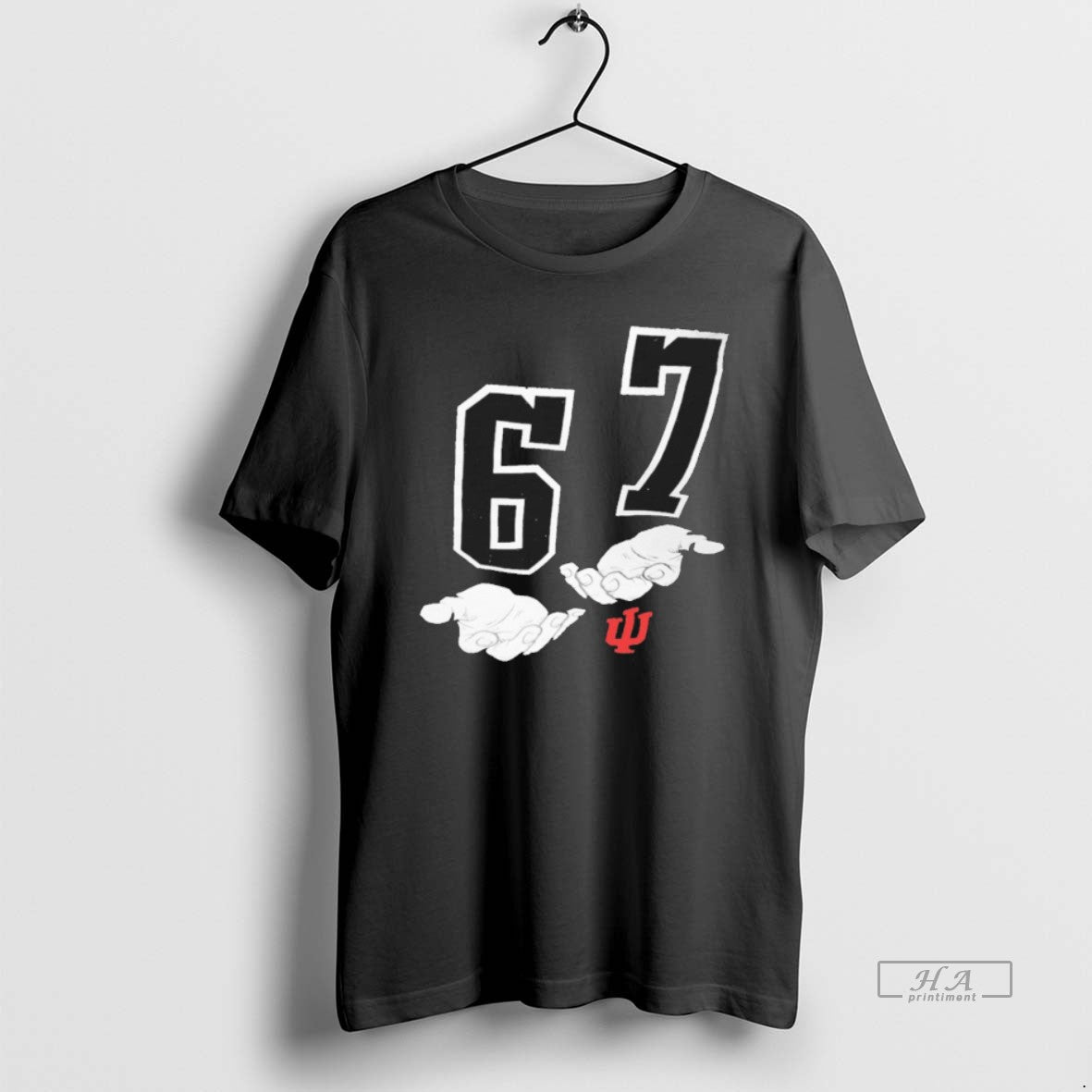 Official Indiana Hoosier 6 7 Six Seven Meme Peach Bowl T-Shirts, Hoodie, Sweatshirt | PrintMintTees.com