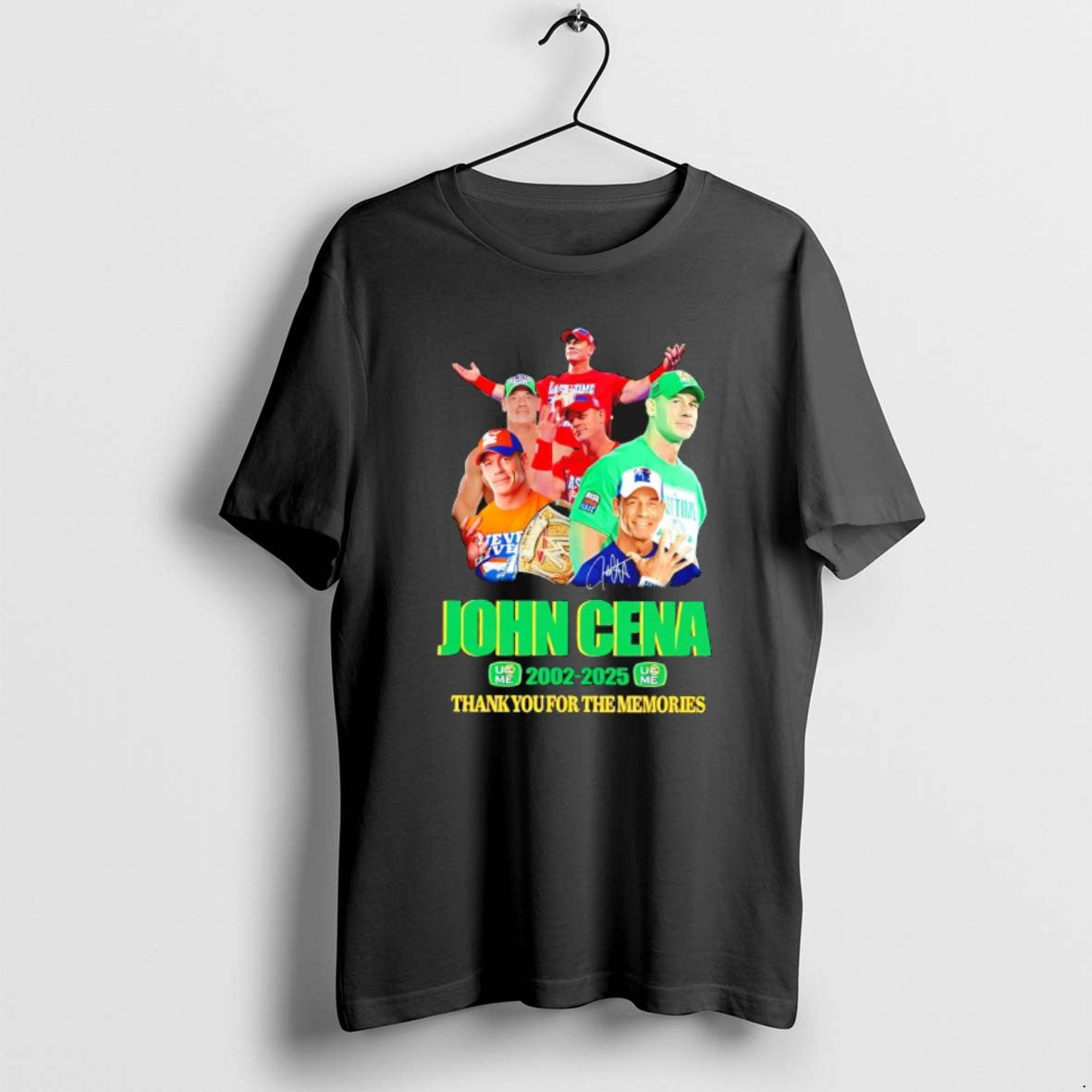 Official John Cena 2002 2025 Thnak You The Memories T-Shirts, Hoodie, Sweatshirt | PrintMintTees.com