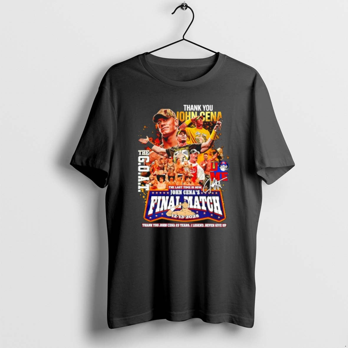 Official John Cena The G O A T T-Shirts, Hoodie, Sweatshirt | PrintMintTees.com