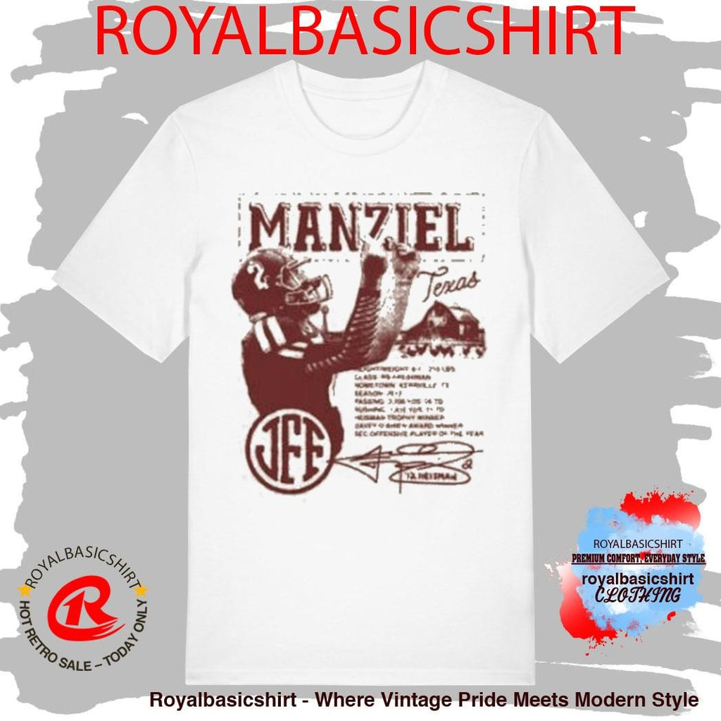 Official Johnny Manziel 2012 Stats Shirt