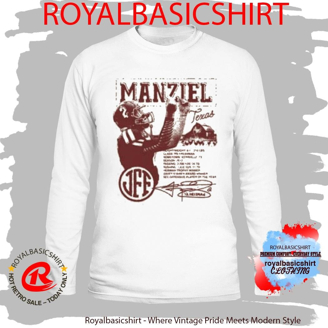 Official Johnny Manziel 2012 Stats Shirt