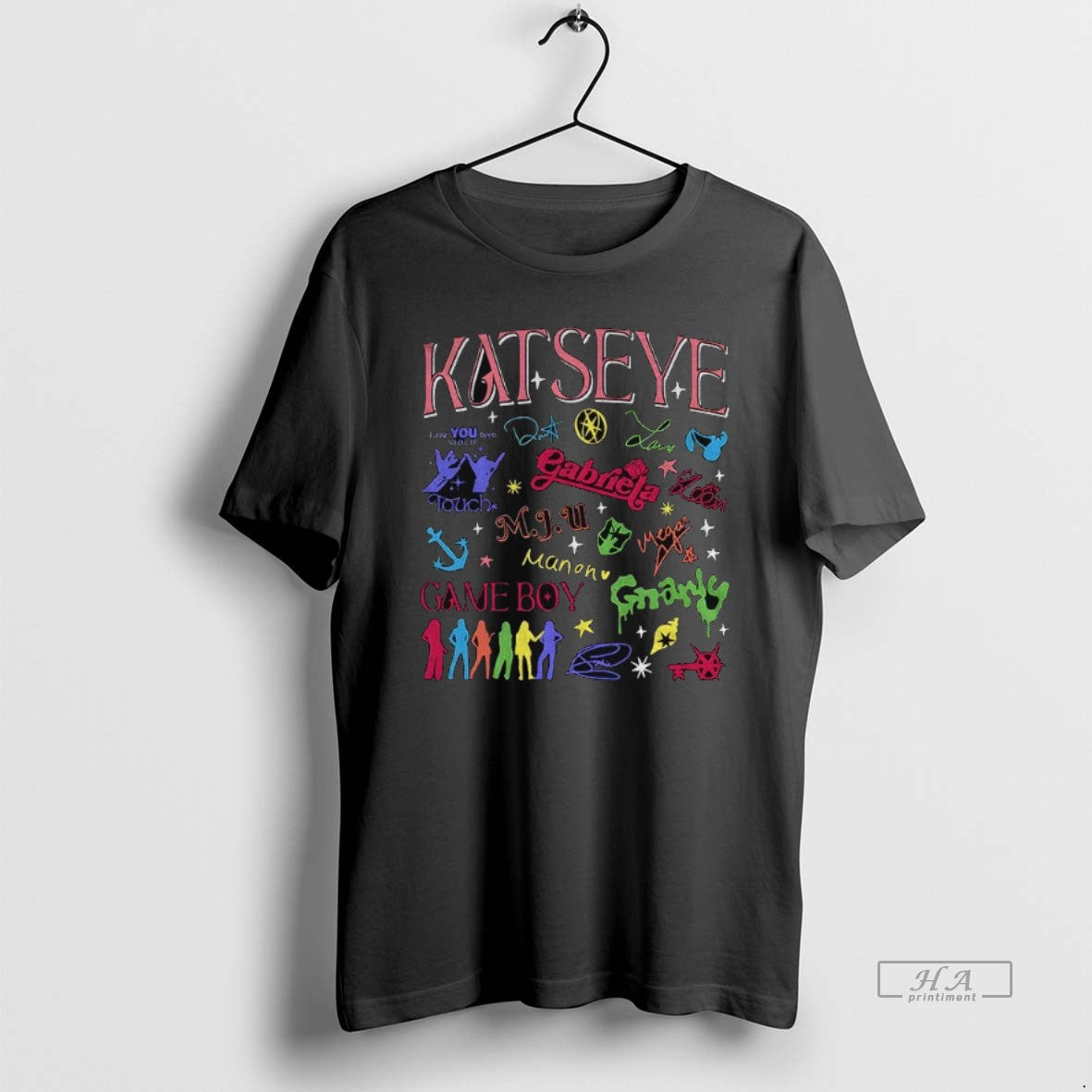 Official Katseye Music Cause You Been So Out Of Gabriela Touch Gameboy Gnarly T-Shirts, Hoodie, Sweatshirt