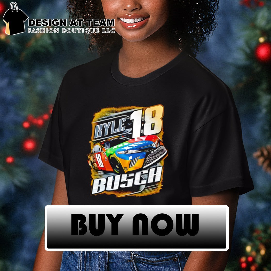 Kyle Busch 18 Nascar Racing Toyota Camry Race Car shirt
