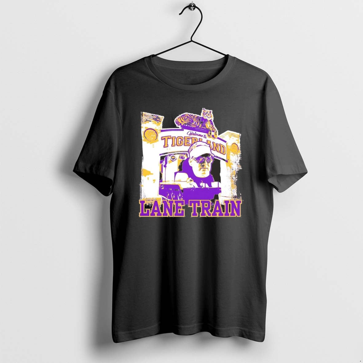 Official Lane Kiffin Welcome To Tigerland Lane Train Christmas Chriast T-Shirts, Hoodie, Sweatshirt | PrintMintTees.com