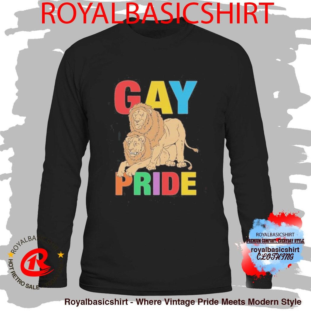 Official Lion Gay Pride Shirt