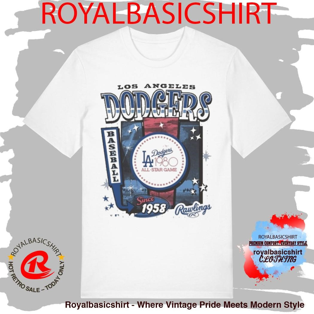 Official Los Angeles Dodgers Cooperstown Rawlings 47 Shirt