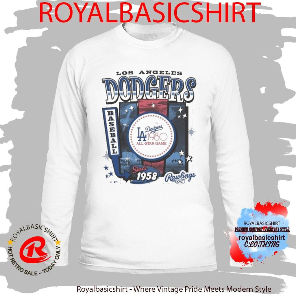 Official Los Angeles Dodgers Cooperstown Rawlings 47 Shirt
