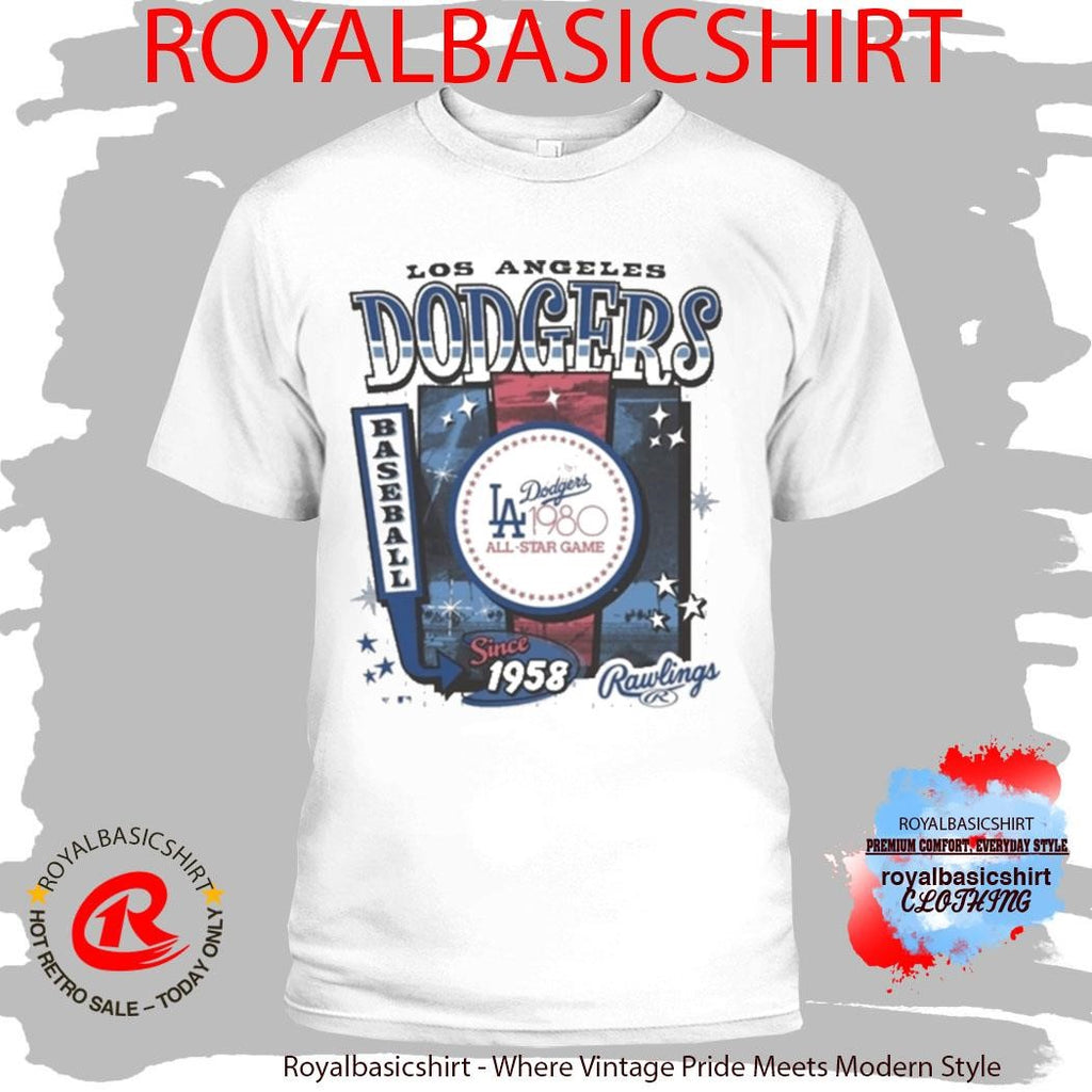 Official Los Angeles Dodgers Cooperstown Rawlings 47 Shirt