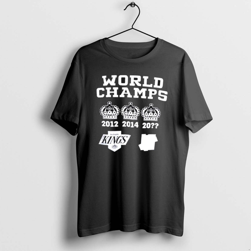 Official Los Angeles Kings Nhl World Champs Undefeated T-Shirts, Hoodie, Sweatshirt | PrintMintTees.com