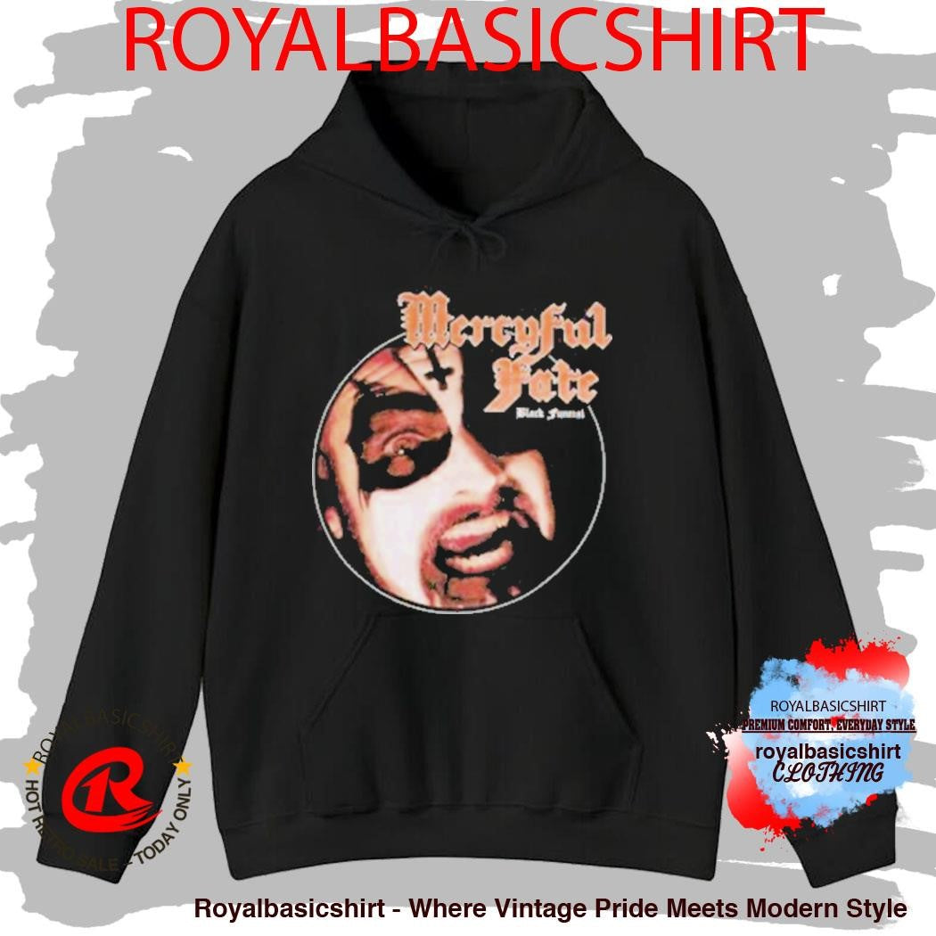 Official Mercyful Fate Black Funeral Cover T-Shirt