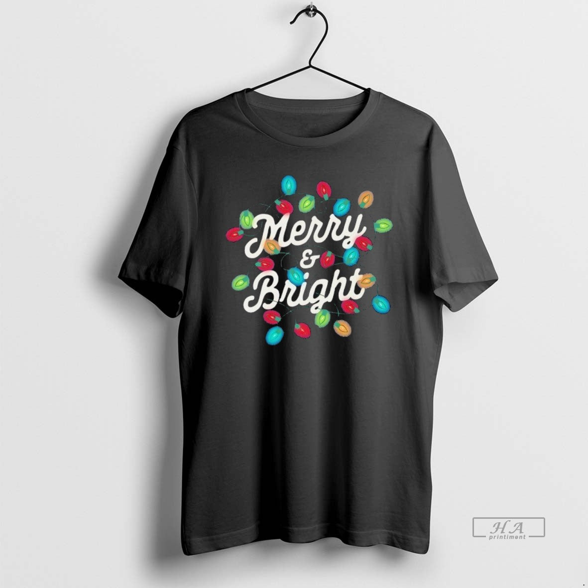 Official Merry And Bright Christmas Lights T-Shirts, Hoodie, Sweatshirt | PrintMintTees.com
